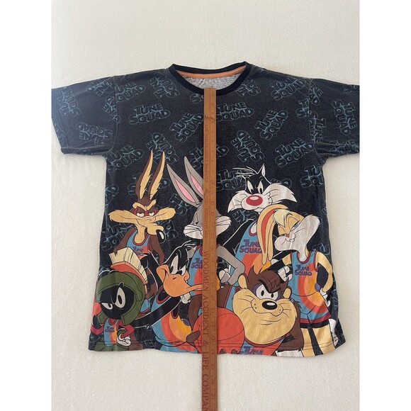 SPACE JAM Looney Tunes Squad ALL OVER Print T-SHIRT Tune SQUAD Men’s Size M - Picture 3 of 5